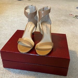 Tamara Mellon Prowess 75 patent heels, size 36.5/6.5